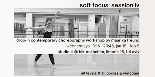 soft focus: session iv