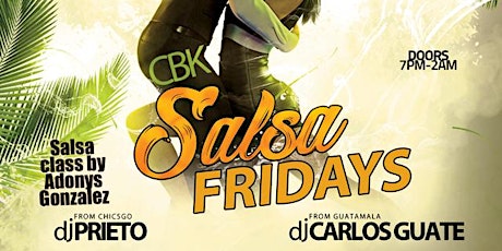 CBK Salsa Friday (Cuban Style Class) @ Michella’s Nightclub