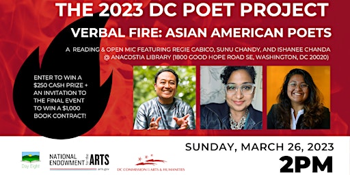 2023 DC Poet Project - Verbal Fire: Asian American Poets
