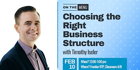 On the Menu: Choosing the Right Business Structure