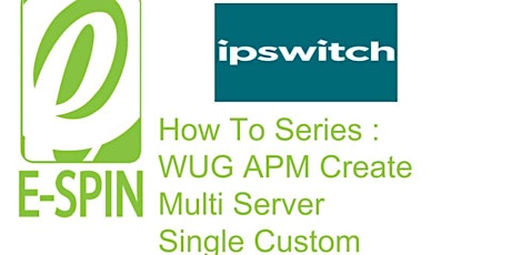 E-SPIN How To Series : WUG APM Create Multi Server Single Custom primary image