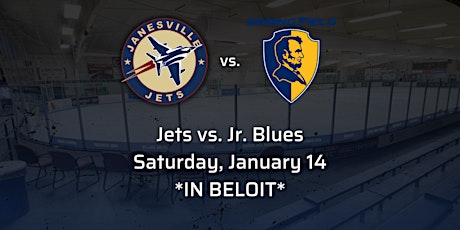 Sat Jan 14th Jets vs. Springfield Jr. Blues | *IN BELOIT* primary image