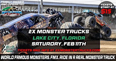 2X Monster Trucks, Lake City, Florida