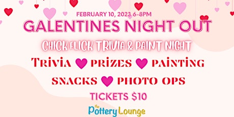 Galentine’s Trivia and Paint Night