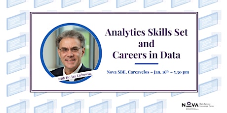 Image principale de Analytics Skills Set and Careers in Data