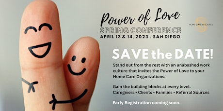 Power of Love - SAVE THE DATE