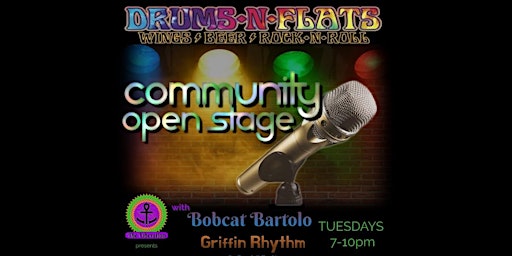 Community Open Stage LIVE at Drums N Flats Ajax