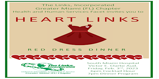 HeartLinks Red Dress Dinner