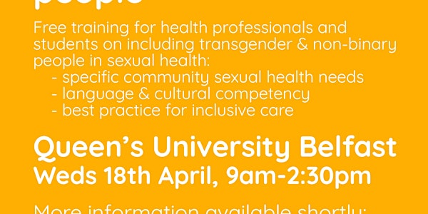 Sexual Health for Trans & Non-Binary People