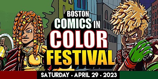 Boston Comics in Color Festival 2023