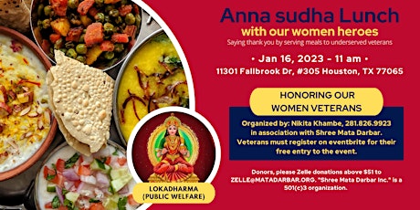 Annasudha Lunch with our Women Heroes