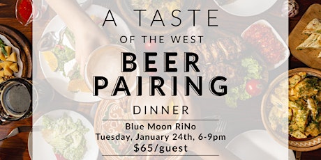 Taste of the West Beer Pairing Dinner primary image
