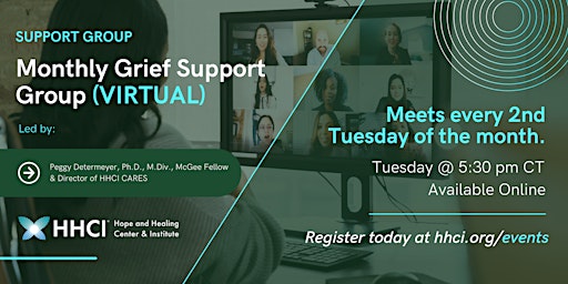 Monthly Grief Support Group (Virtual)