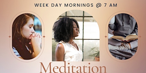 Daily Meditation and Centering primary image