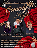 Comedy Night at the 2 Mile House Pub and Eatery with Cheri Hardman