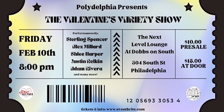 Polydelphia Presents: The Valentine's Variety Show