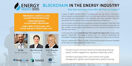 BLOCKCHAIN IN THE ENERGY INDUSTRY