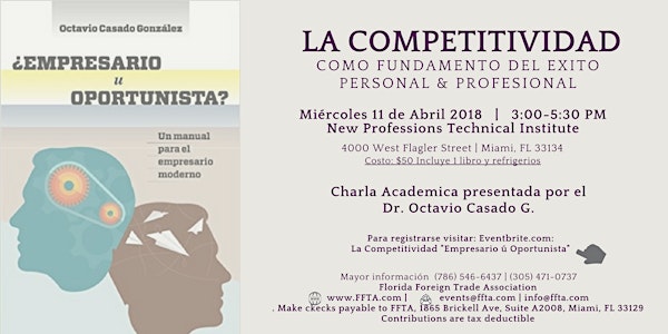 LA COMPETITIVIDAD "EMPRESARIO U OPORTUNISTA"