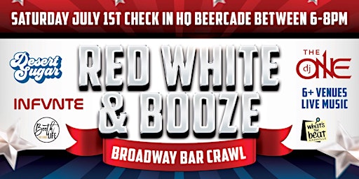 Red White & Booze Broadway Bar Crawl primary image
