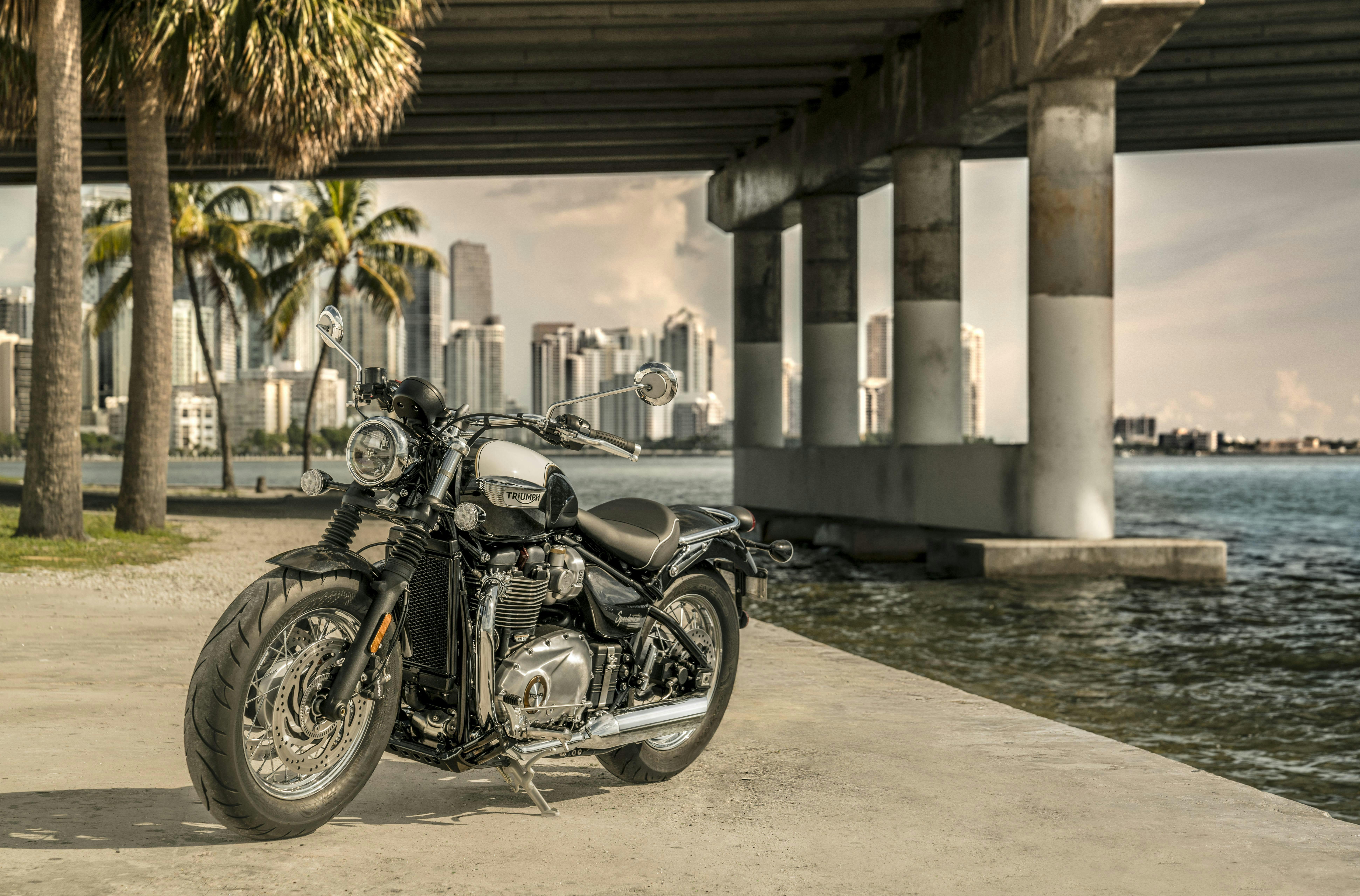 Triumph Bonneville Speedmaster Test Ride At Lings Norfolk Triumph