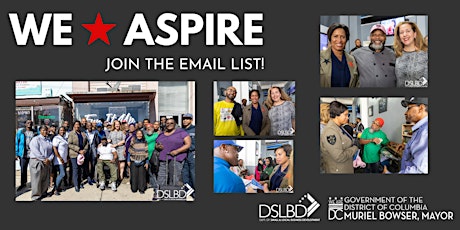 WeAspire: JOIN THE EMAIL LIST primary image