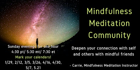 Mindfulness Meditation Community