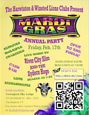 Harwinton Lions Club & Winsted Lions Club Mardi Gras Party Fundraiser