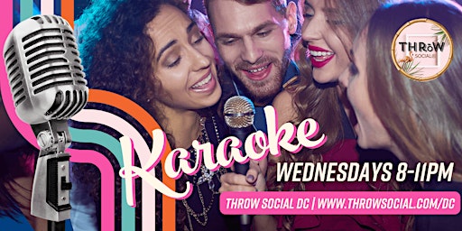 Karaoke Night at ​​THRōW Social® DC  primärbild