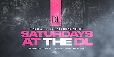 SATURDAY NIGHTS @ THE DL ROOFTOP