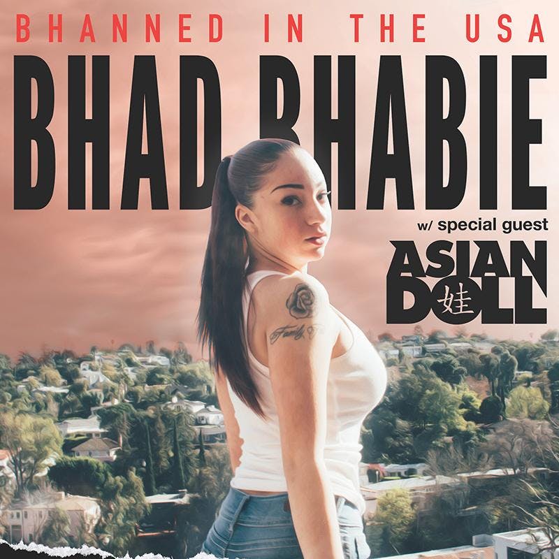 Bhad Bhabie MOVED TO HARLOW'S