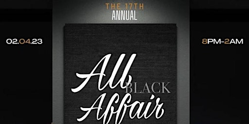 17th Annual All Black Affair