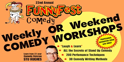 Comedy WORKSHOP - WEEKEND or WEEKLY COURSE - YYC - Calgary primary image