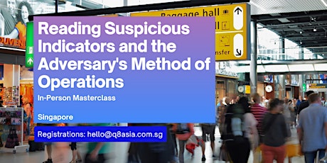 Reading Suspicious Indicators and the Adversary's Method of Operations