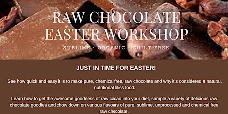 Raw Chocolate Easter Workshop primary image