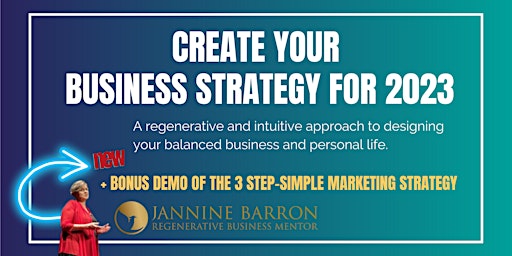 Create your business strategy for 2023