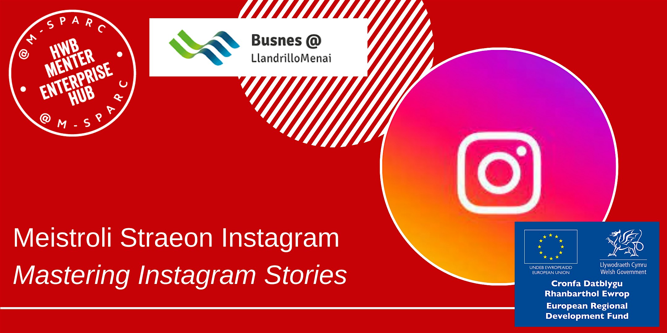 IN PERSON - Meistroli Straeon Instagram // Mastering Instagram Stories