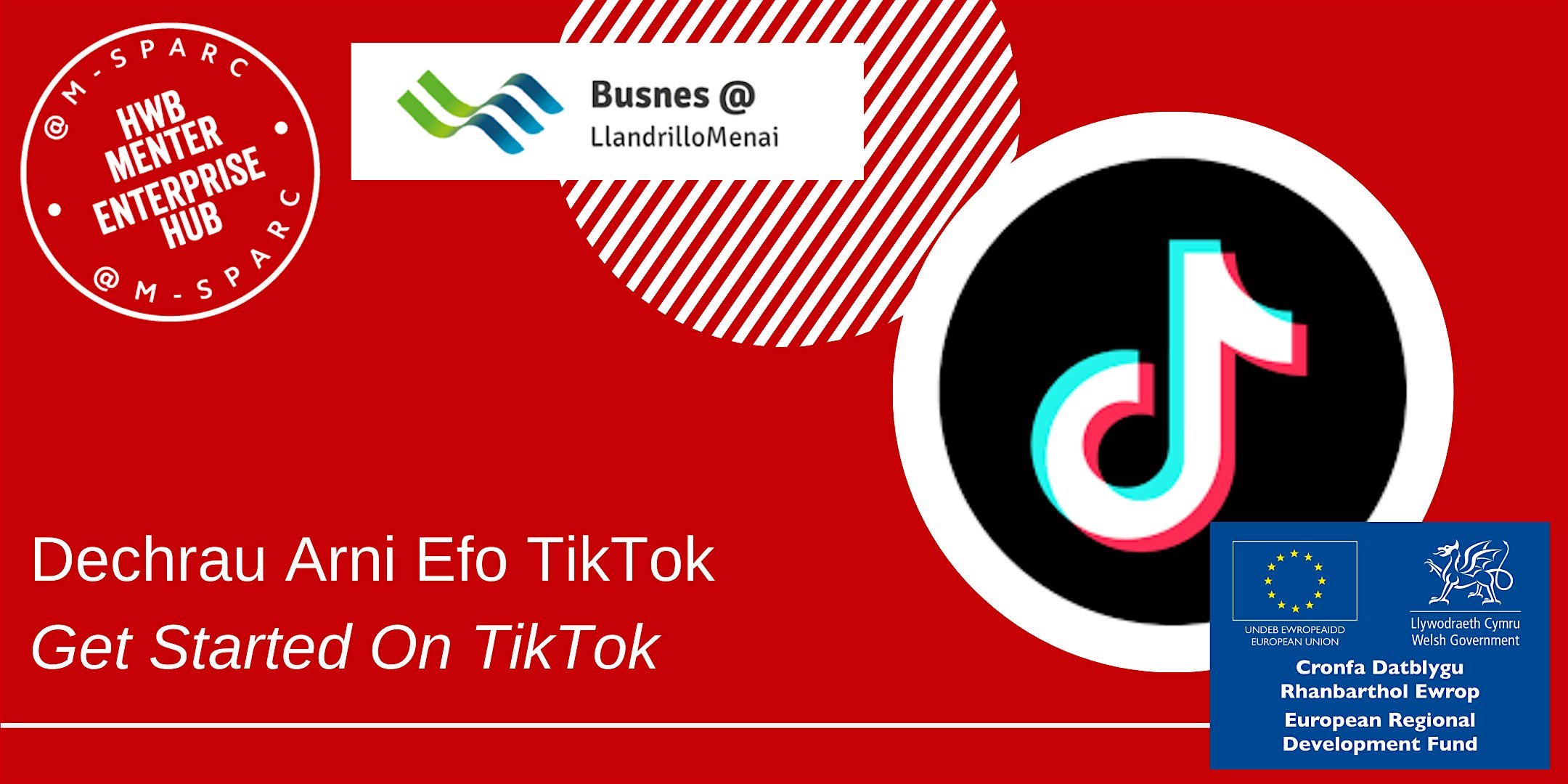 IN PERSON - Dechrau Arni Efo TikTok // Get Started On TikTok