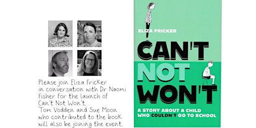 Can't Not Won't  by Eliza Fricker: Book Launch