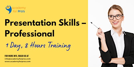 Presentation Skills – Professional 1 Day Training in Dallas, TX