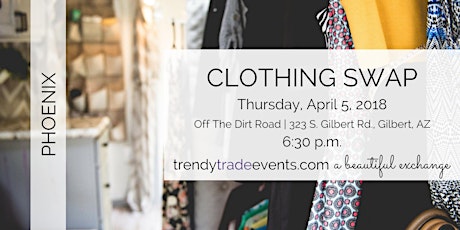 Phoenix Clothing Swap - Trendy Trade April primary image