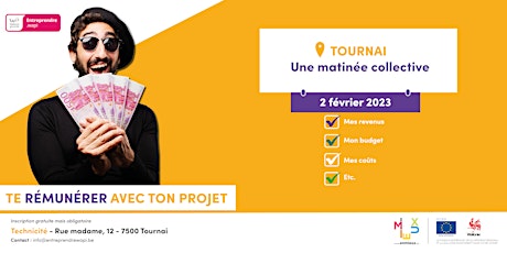 Primaire afbeelding van Te rémunérer avec ton projet