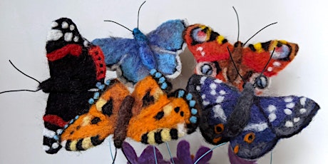 Hauptbild für Needle Felting for Improvers: Butterflies