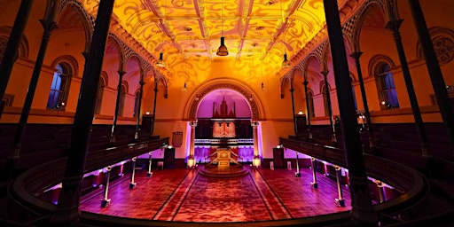 Imagem principal do evento FULL MOON ECSTATIC DANCE TEMPLE & CACAO  @ the Round Chapel, Hackney