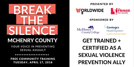 Break the Silence! Prevent Sexual Violence in McHenry County primary image