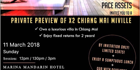 Private Preview Of X2 Chiang Mai Miville primary image