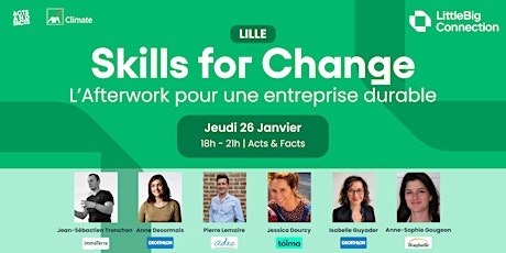 Skills for Change (Lille) - L'Afterwork pour une entreprise durable