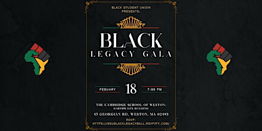 Black Student Union Black Legacy Gala