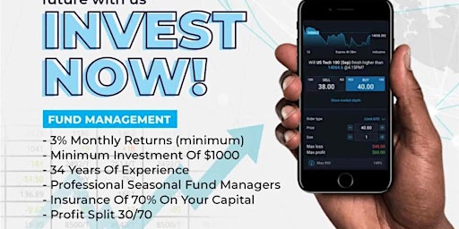Secure your financial future with us by becoming an Investor