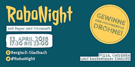 Hauptbild für RoboNight mit Bayer und Microsoft