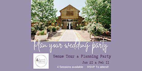 Plan your Wedding Party & Tasting Event